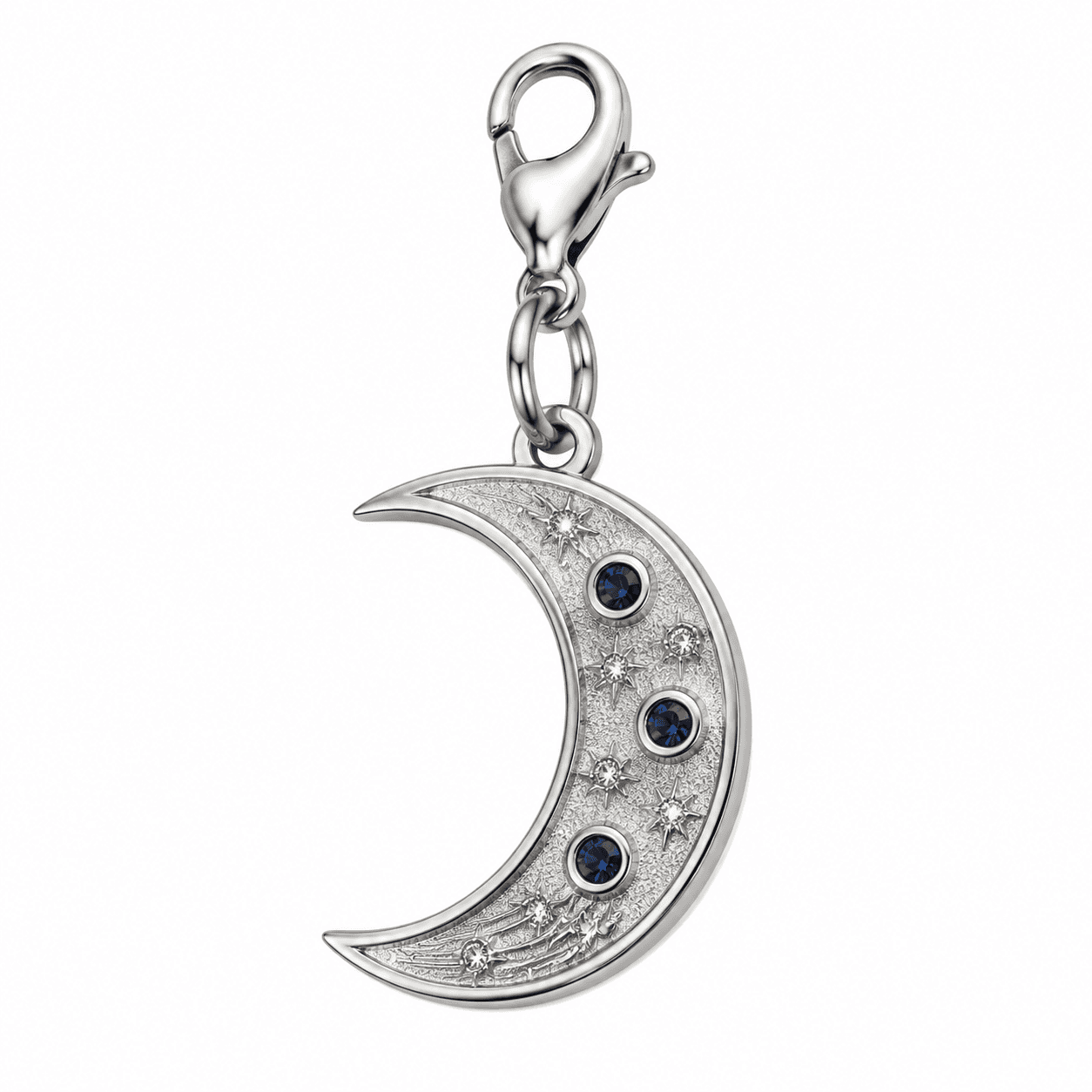 Lunar-Galaxie-Spiralorbit 316L Edelstahl-Charm 4