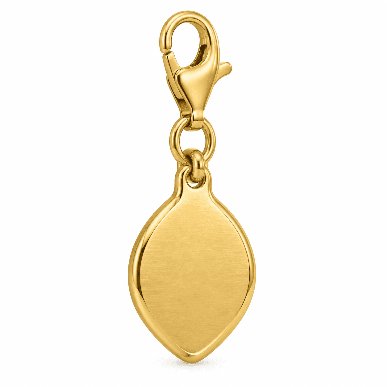 Azzurro Hamsa Evil Eye Talisman 316L Stainless Steel Charm 4