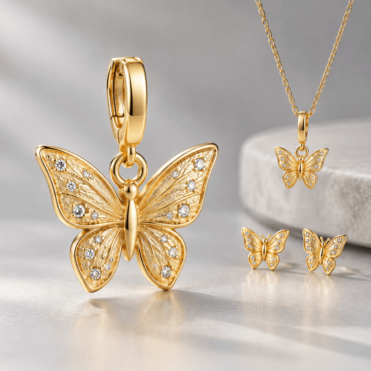 Butterfly gold charm Materials & Quality Deep Dive