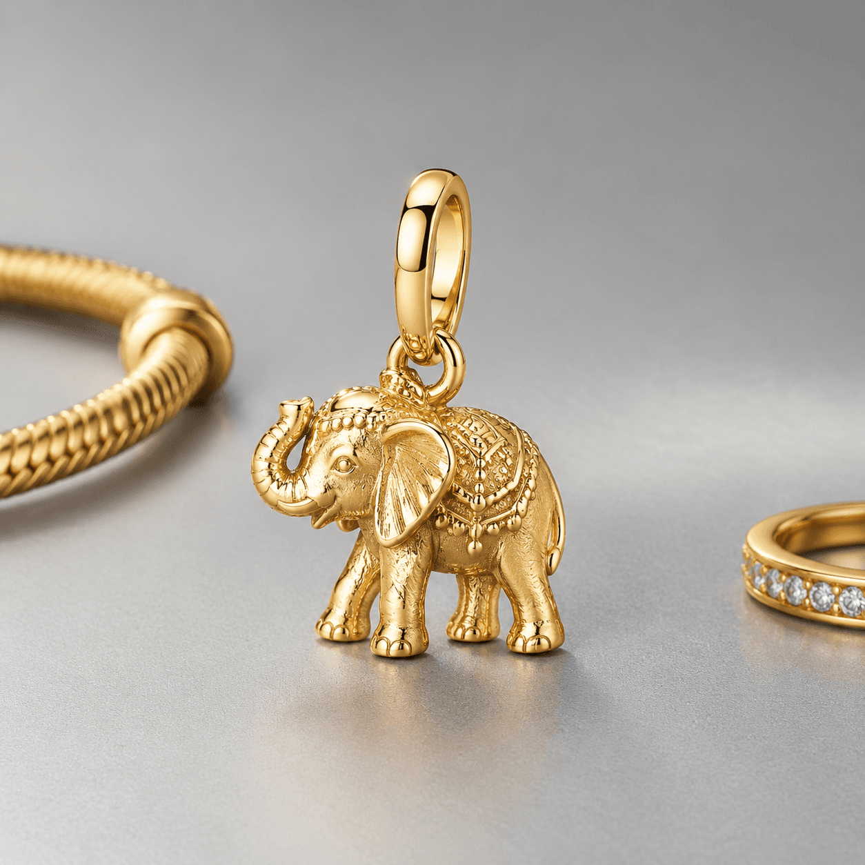 elephant charm gold Materials & Quality Guide