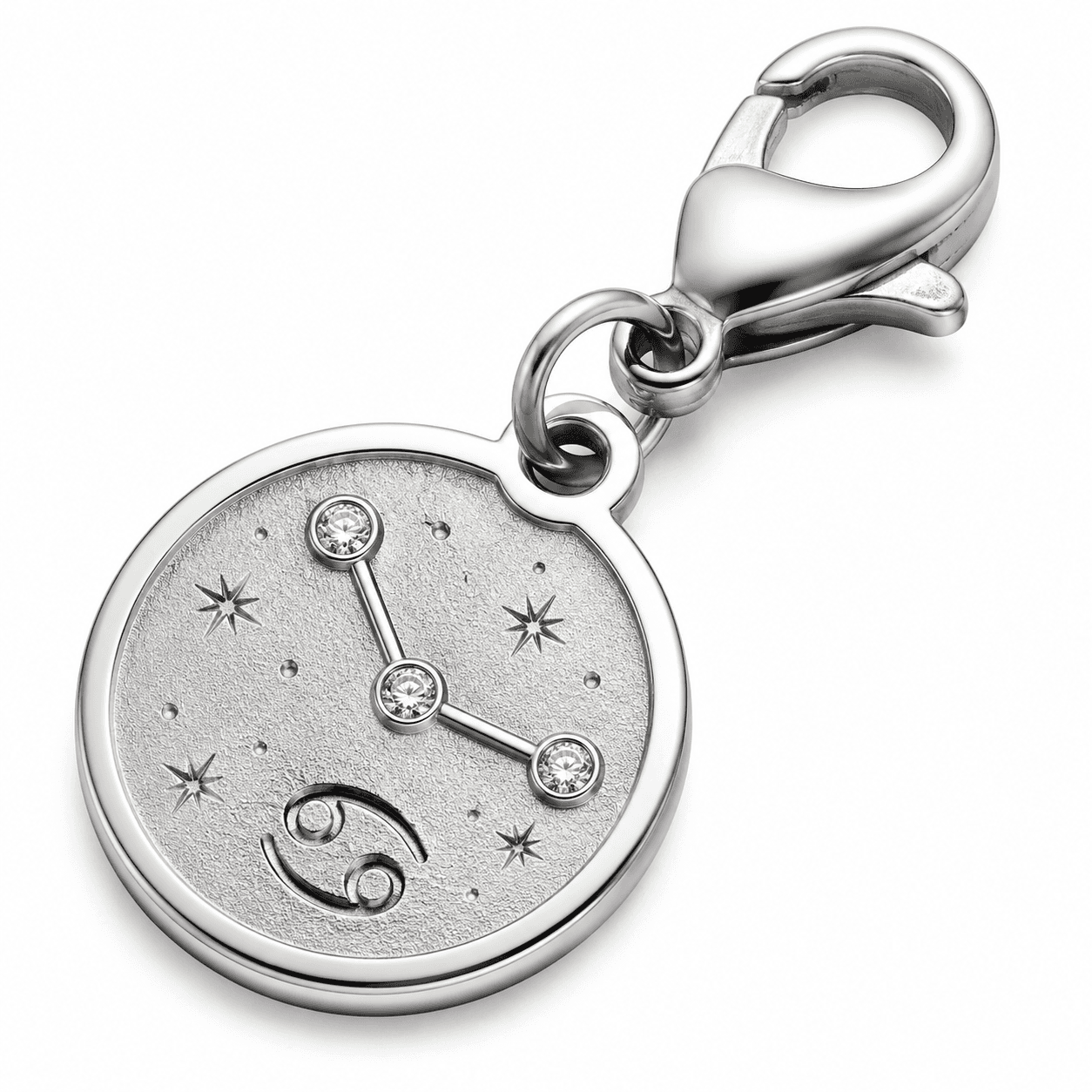 Galaktischer Spiral-Zodiac Charm — Labradorit Blau 3