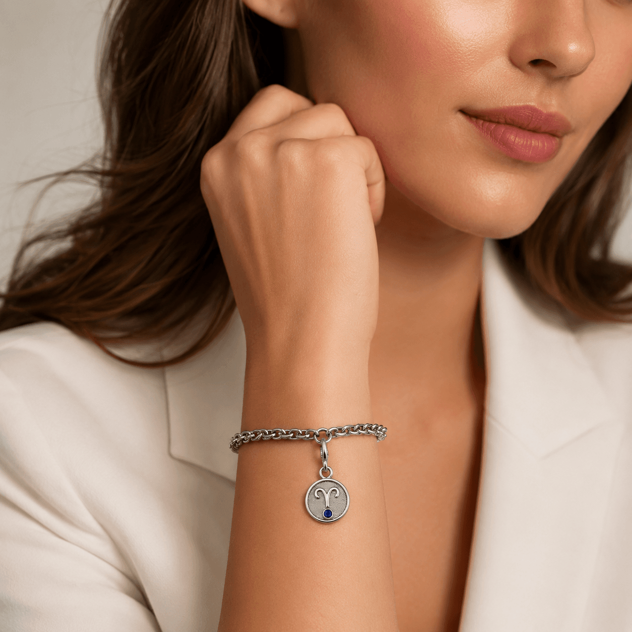 Spiral Skies 316L Zodiac Charm 5