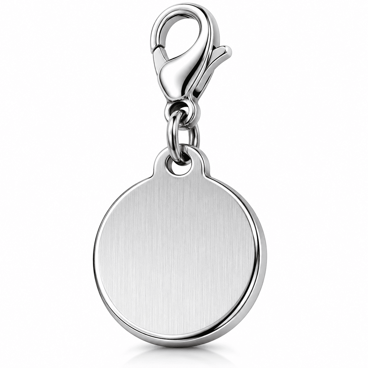 Moonflash Galaxy Zodiac Spiral Charm - 316L PVD Blue Stainless Steel 4