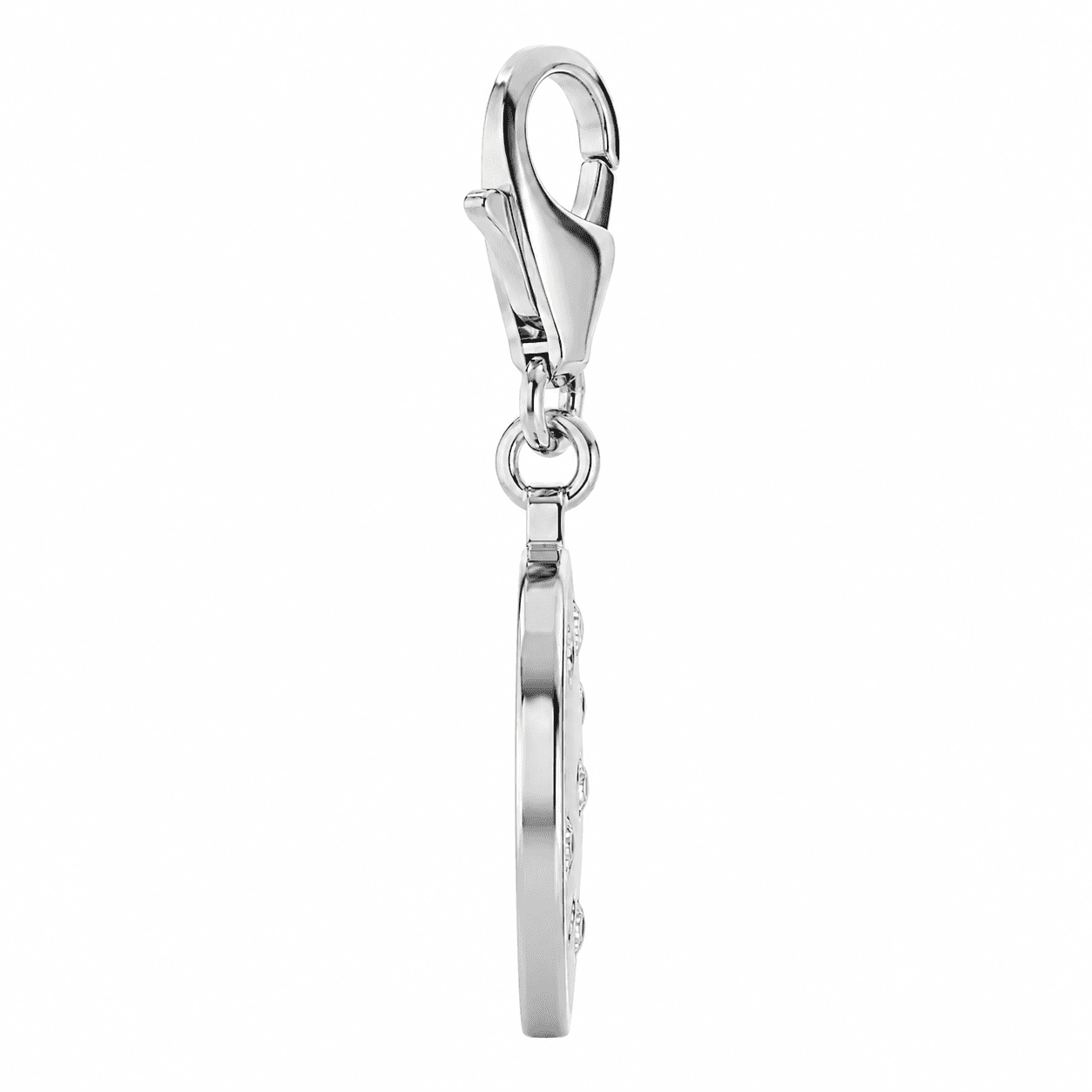 Galaxy Spiral Zodiac Constellation Charm — AB Disc (316L) 2