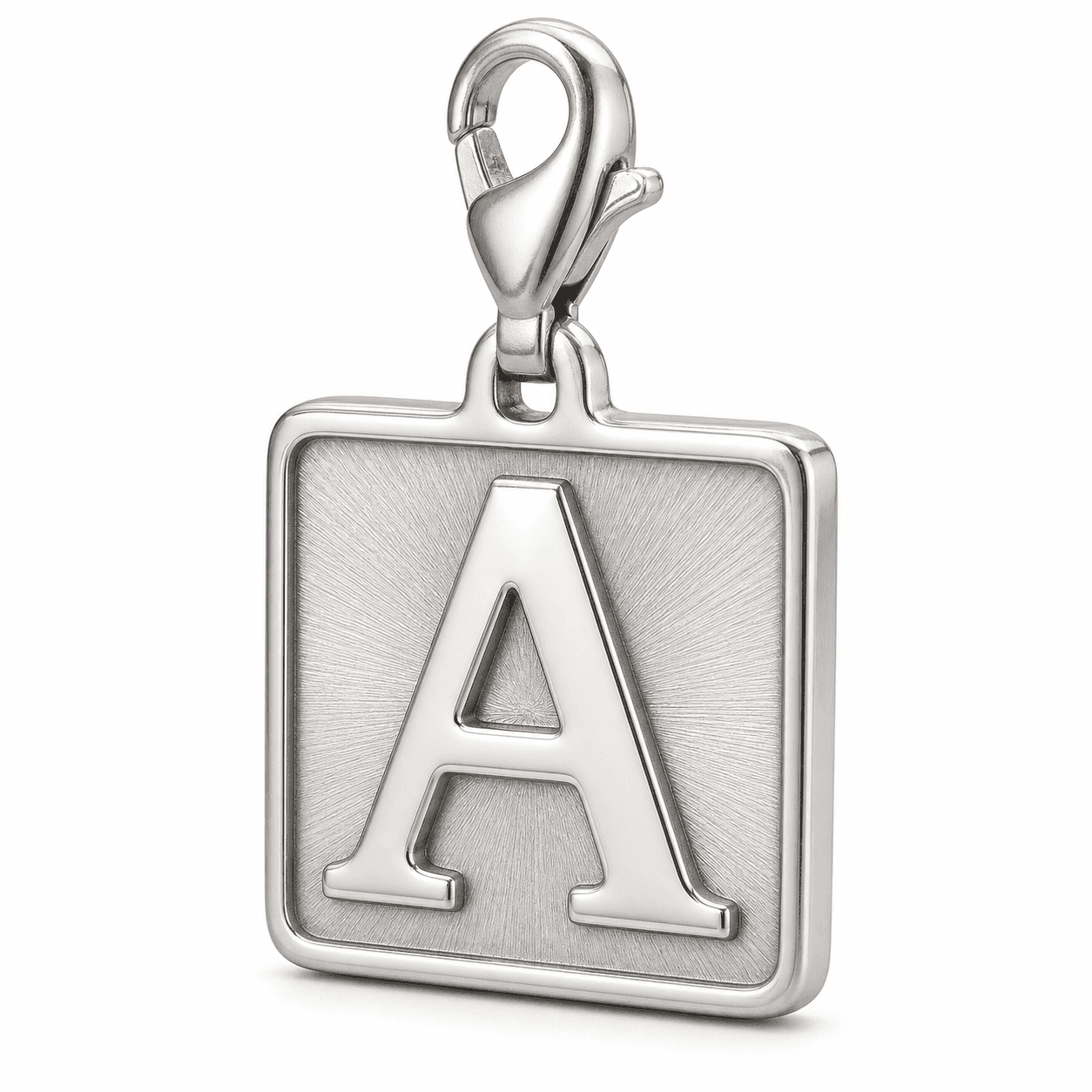 GlyphAura Letter Charm - 316L Bracelet Charm