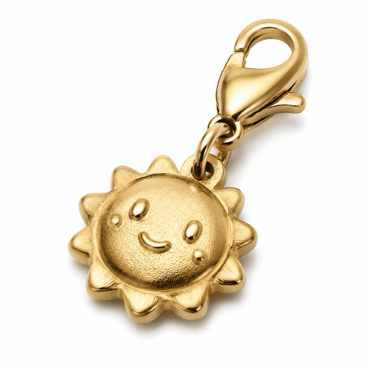 Dreamy Jelly Sunburst 316L Stainless Steel Charm