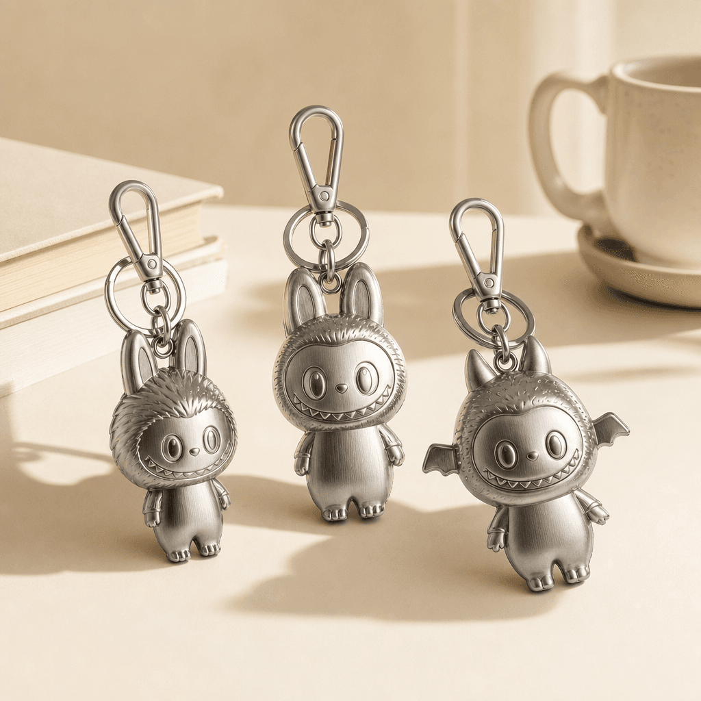 How to Choose Stainless Steel Charms Labubu Keychain (316L)