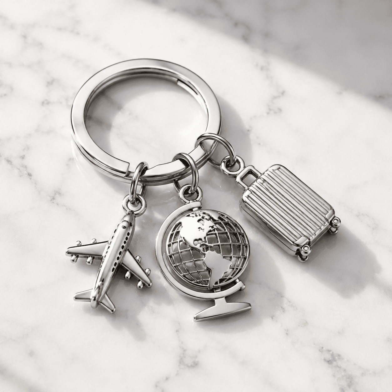 How to Source stainless steel travel charms keychain for procurement
