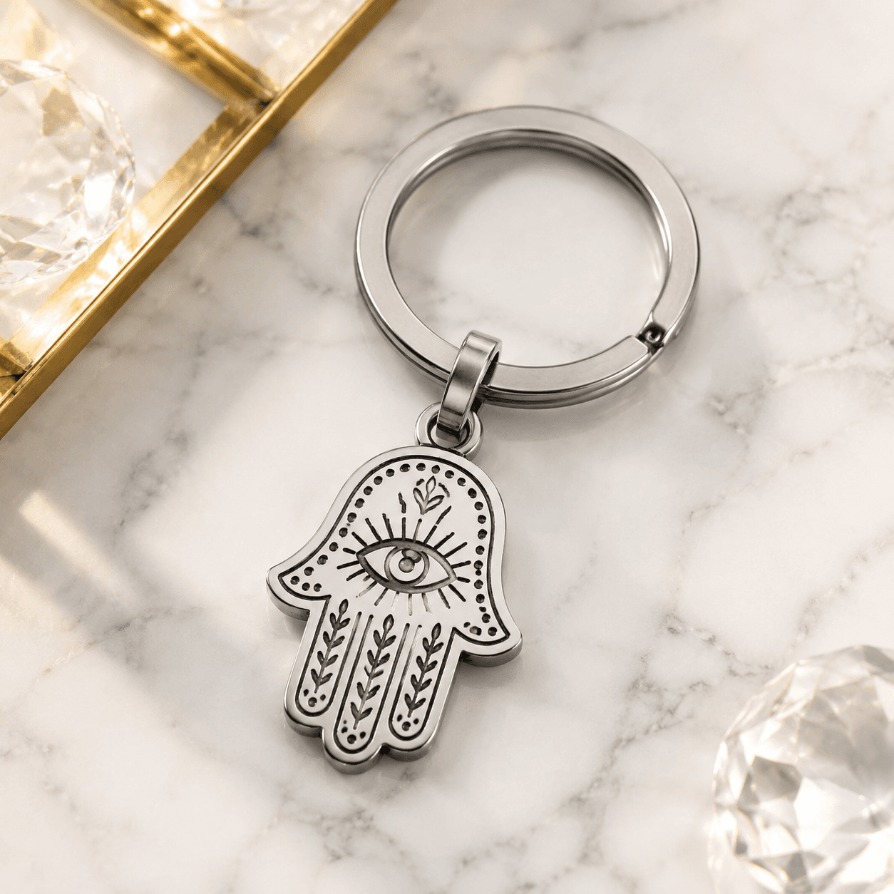 How to source stainless steel lucky charm keychain suppliers