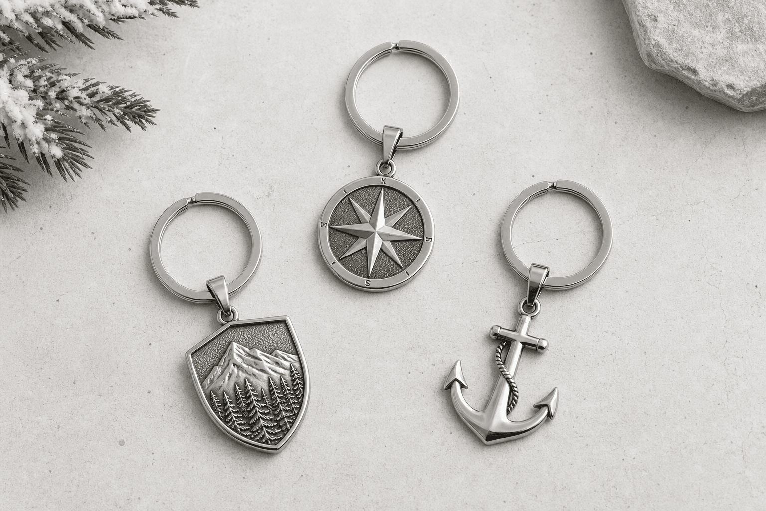 How to Evaluate Stainless Steel Custom Charm Keychains: 316L & Process