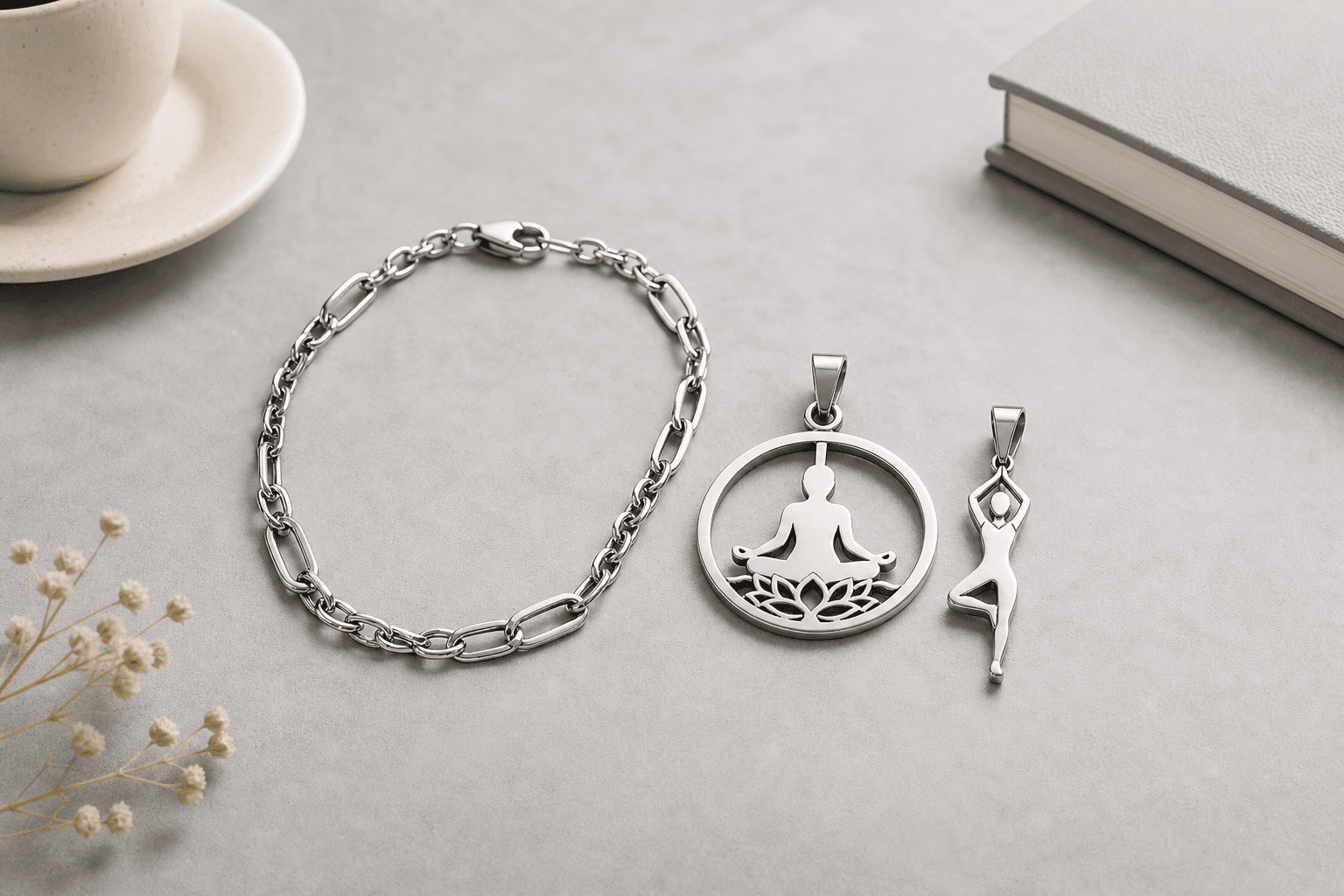 Guide to Quality Testing Stainless Steel Yoga Charms Jewelry Wholesale - Blog Header Image