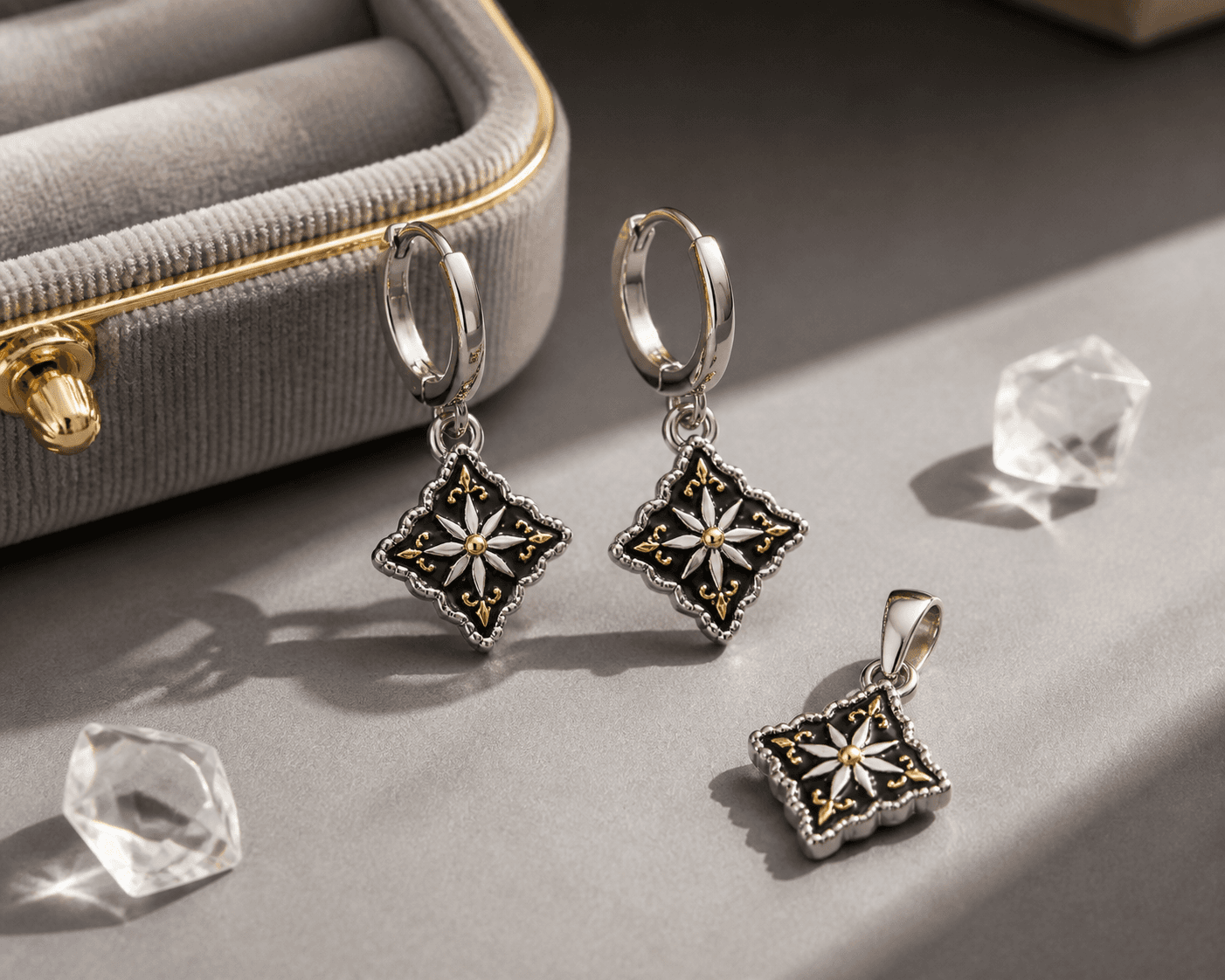 How to Assess 316L Stainless Steel Vintage Enamel Charms for Designers - Blog Header Image