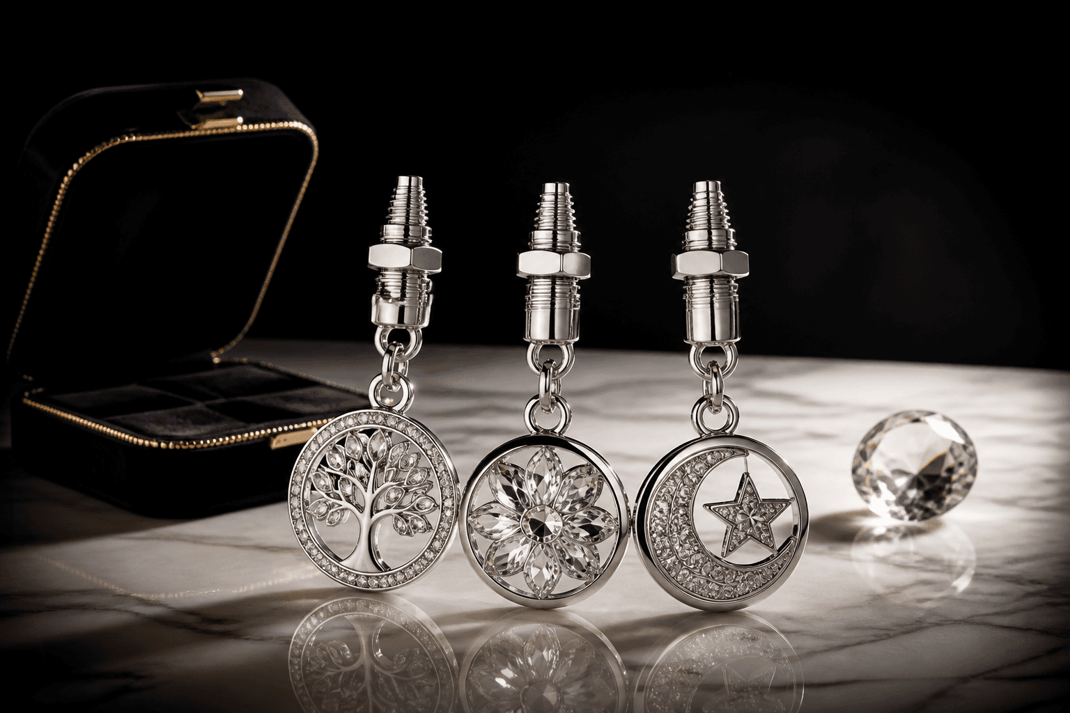 How Stainless Steel Crystal Car Charms Work: 316L Material Chemistry