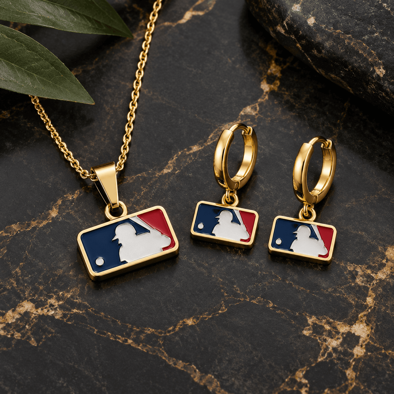 Stainless Steel MLB Charms for Jewelry Making Wholesale: PVD