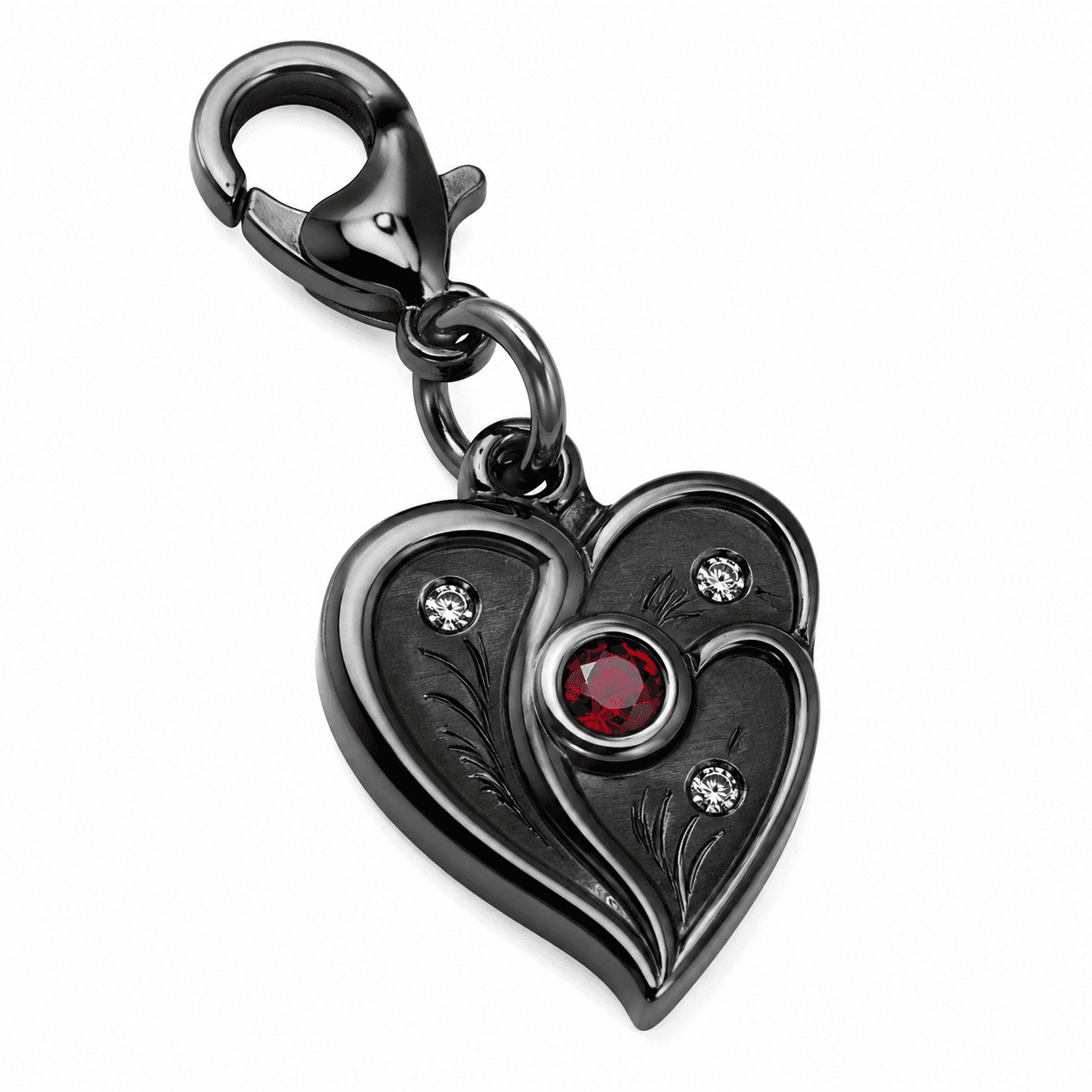 Cosmic Heartcaster Galaxy 316L Stainless Steel Charm