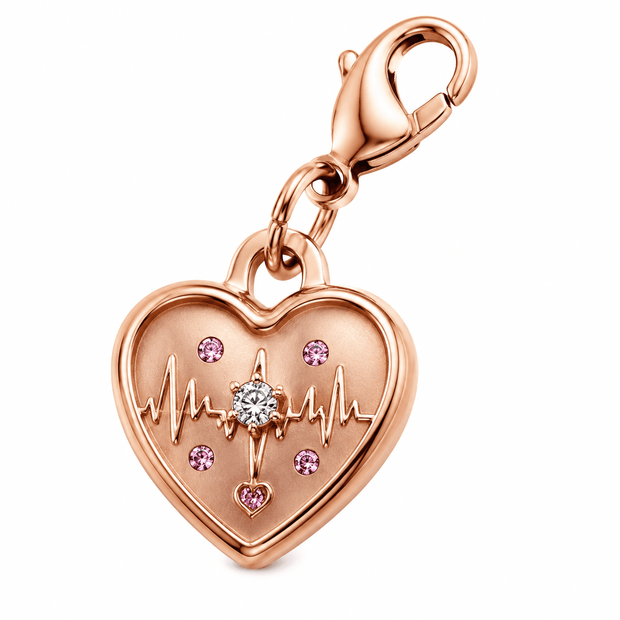 Eclipse Orbit Whisper 316L Stainless Steel Charm