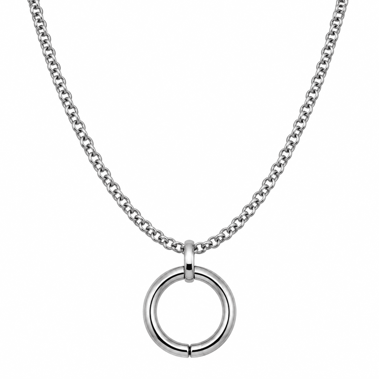 HexaLock Modular PVD Blue 316L Split Key Ring