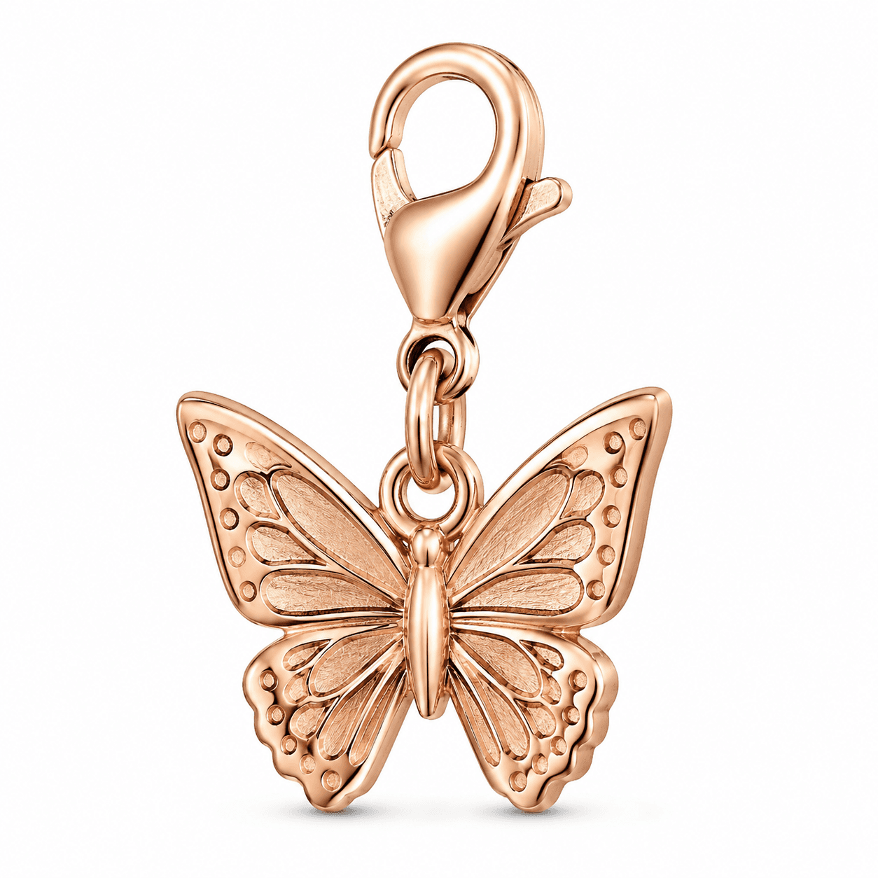 Aurora Wing Whisper 316L Stainless Steel Charm
