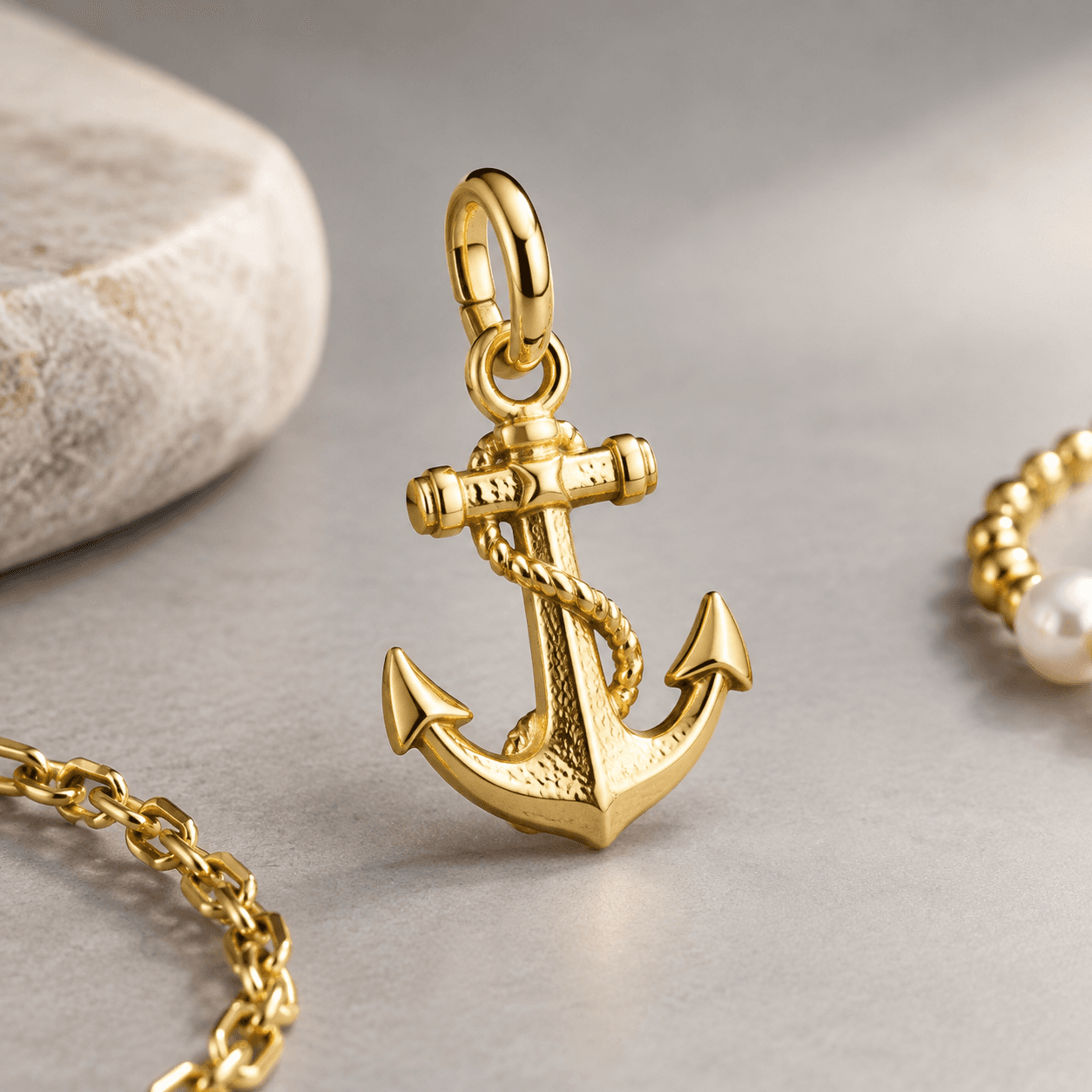 Gold Anchor Charm Materials & Quality Deep Dive