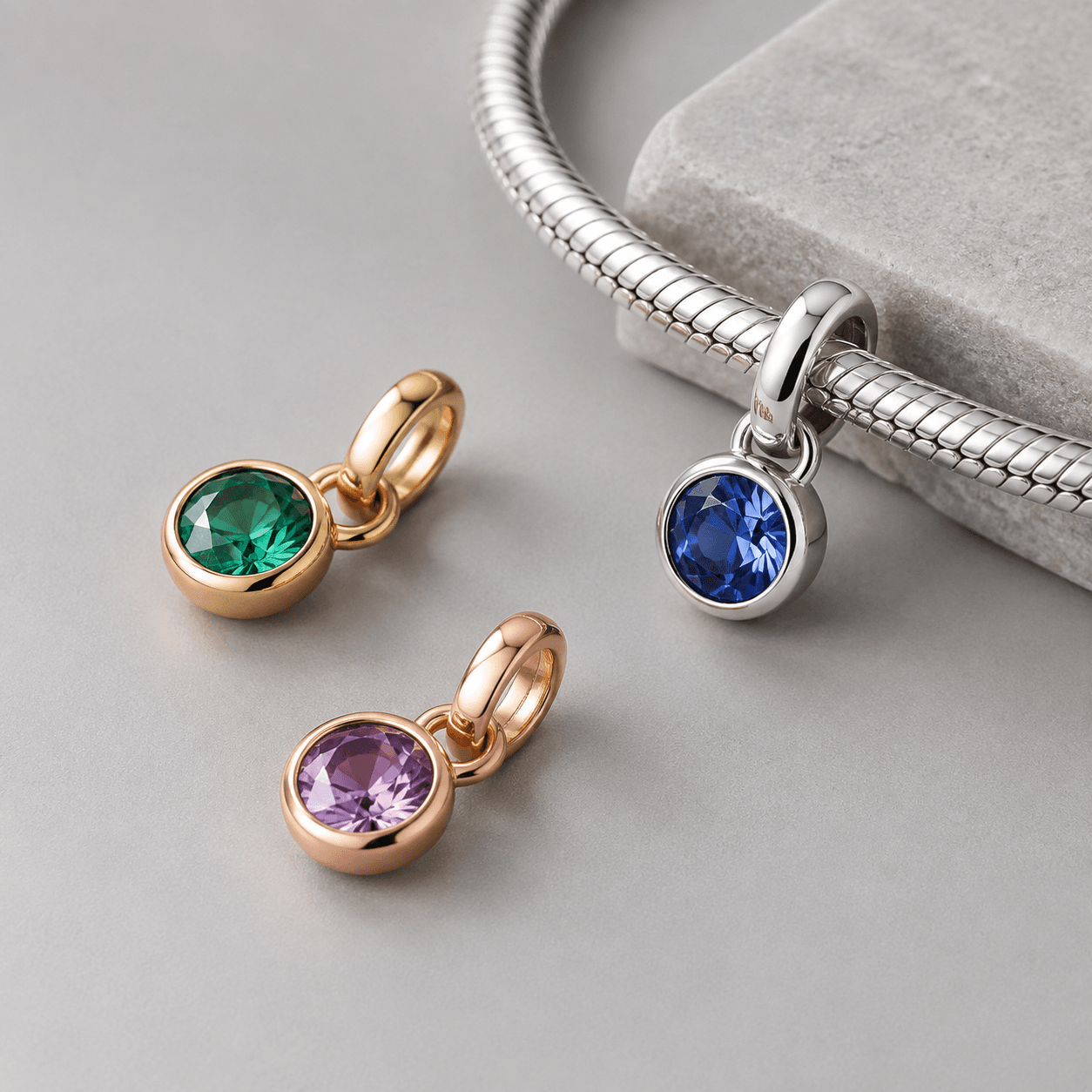 The Material Science of birthstone charms for bracelet