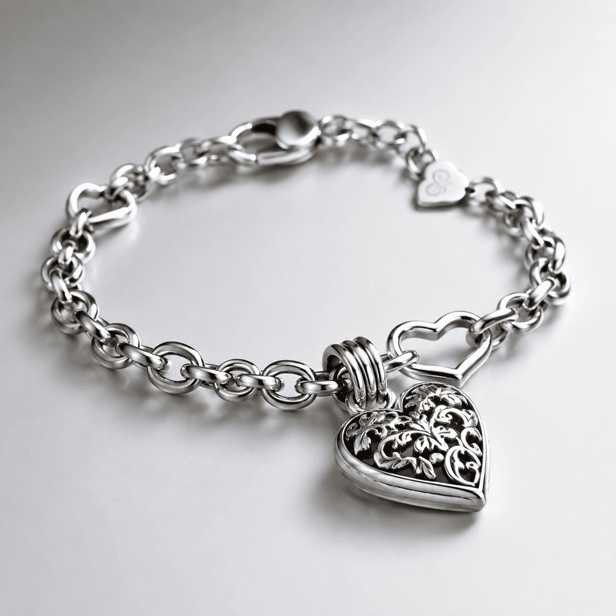 charm bracelet heart Style Gallery: Outfit Ideas