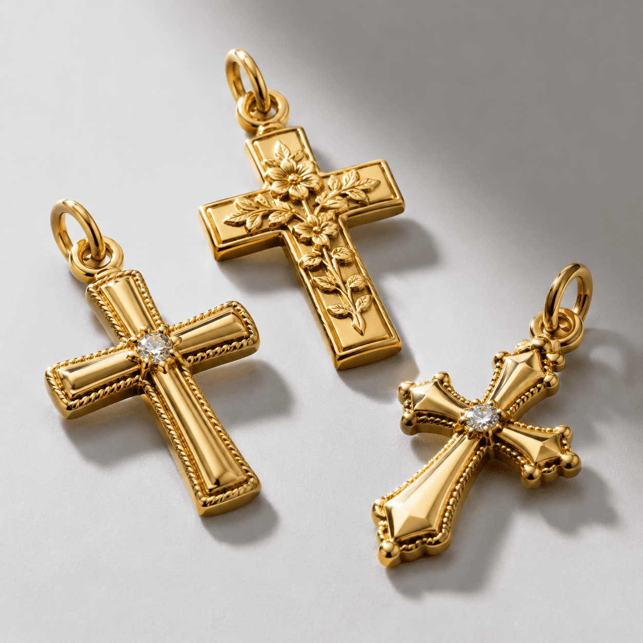 The Science Behind cross gold charm Materials