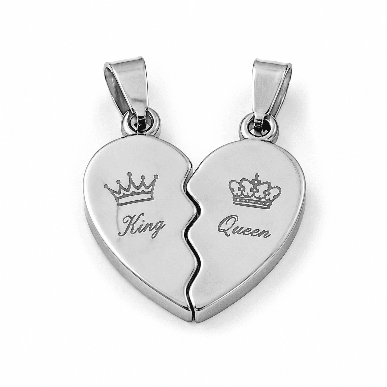 Shop stainless steel charms couples jewelry market hub