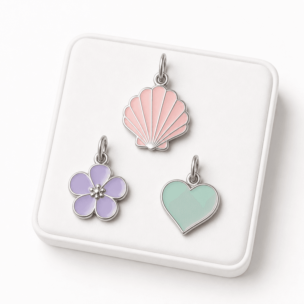 Stainless Steel Private Label Custom Enamel Charms - Hub