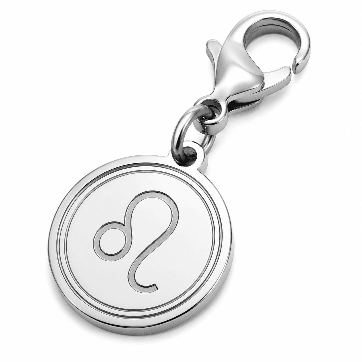 Zodiac Galaxy Spinner Charm — PVD Blue 316L Stainless Steel