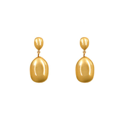Oval Pendant Earrings