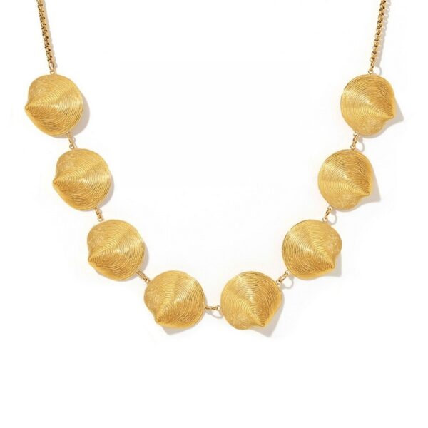 Fan-shaped Shell Necklace